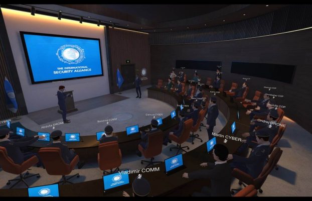 International Security Alliance members train in metaverse using ENGAGE Engage VR